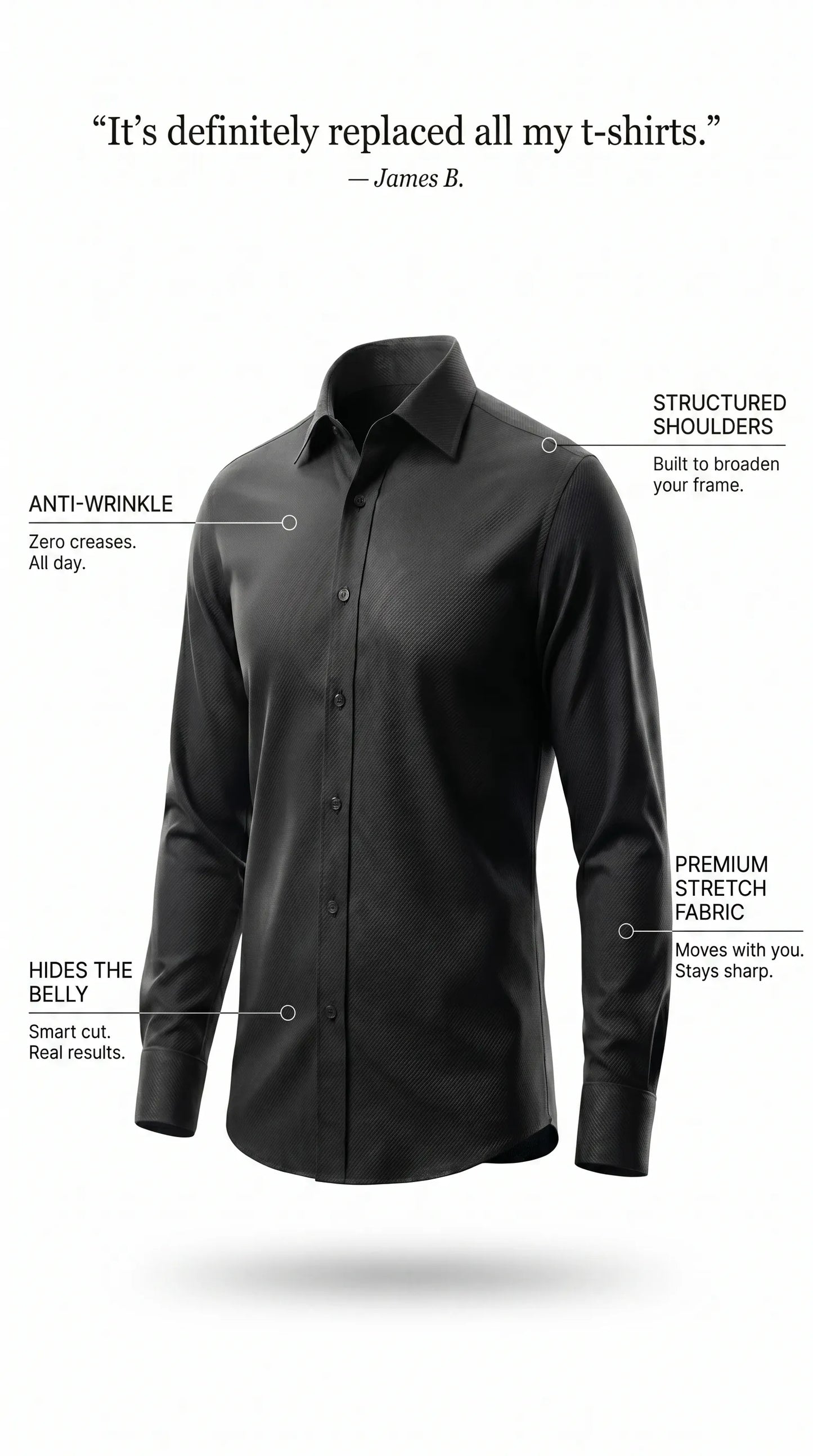 TRUESHARP STRETCH SHIRT